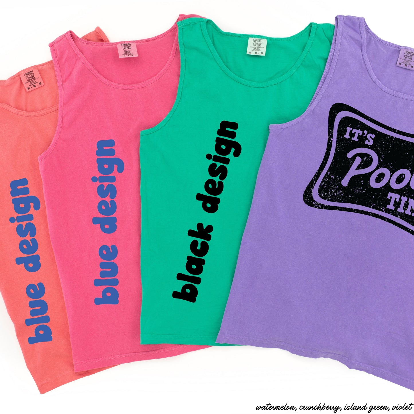 Pool Time Tank *10 Colors (S-3X)