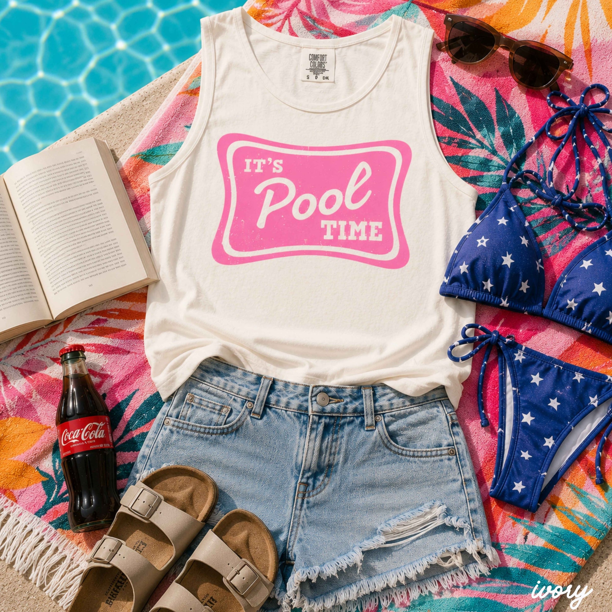 Pool Time Tank *10 Colors (S-3X)