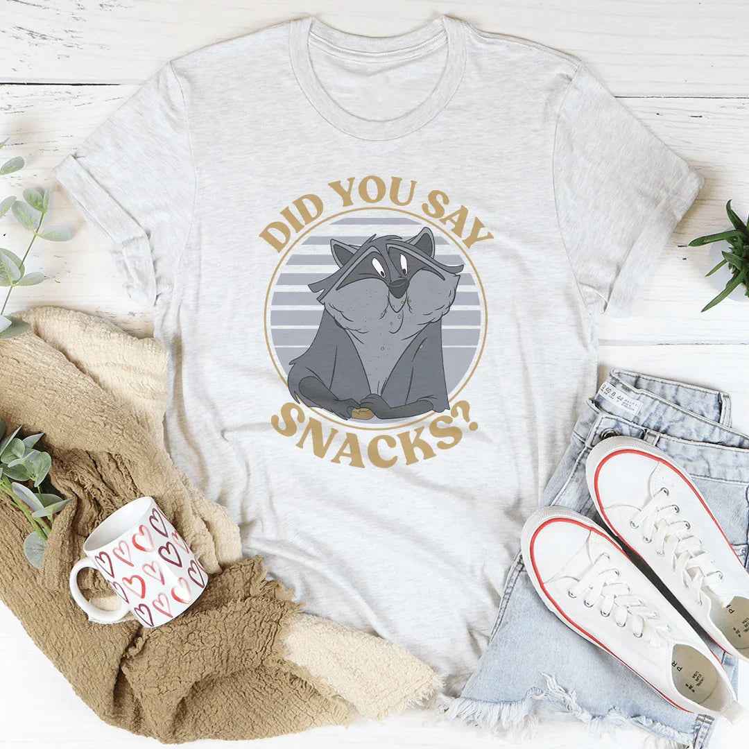 Did You Say Snacks Tee