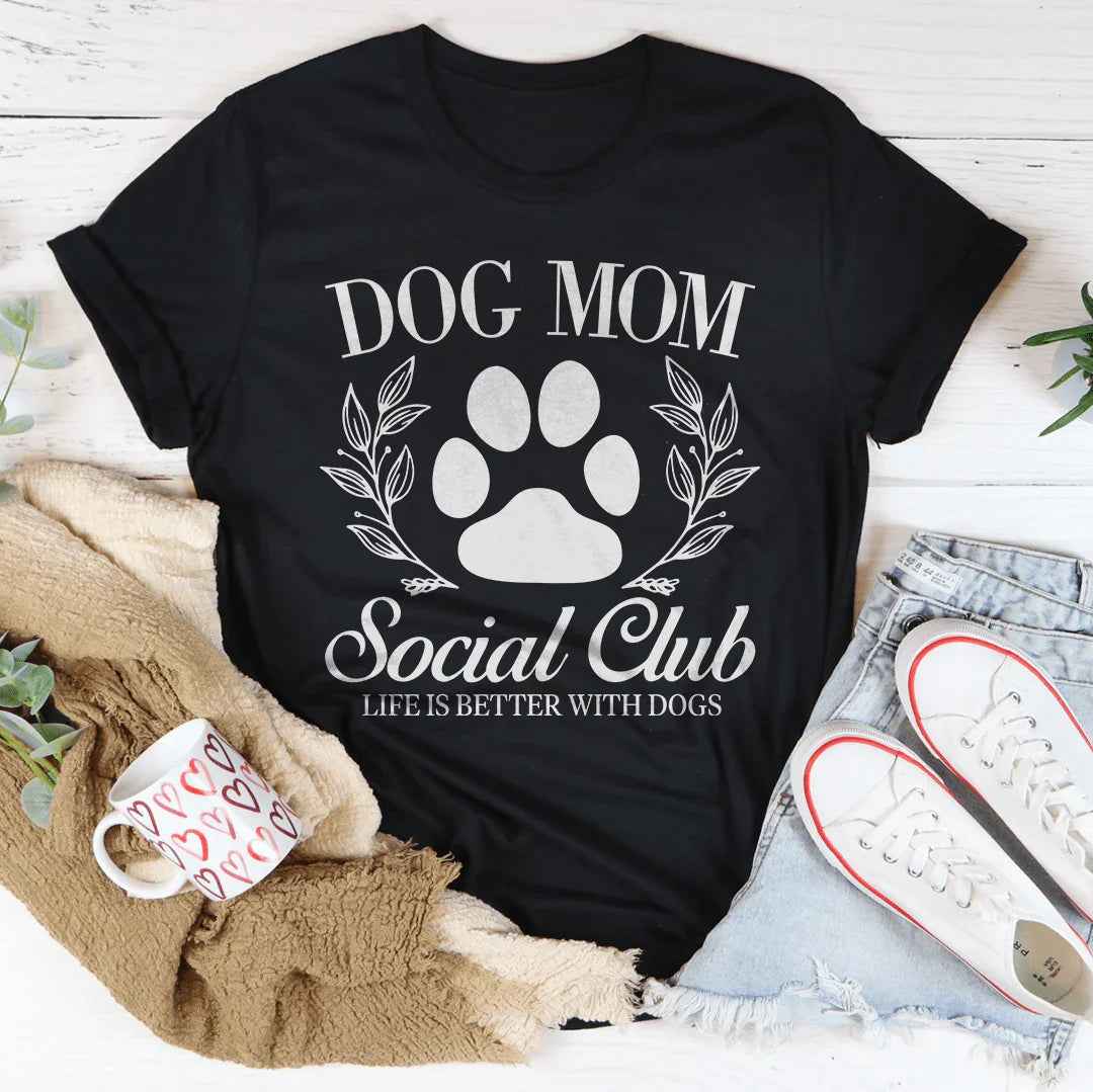 Dog Mom Social Club Tee
