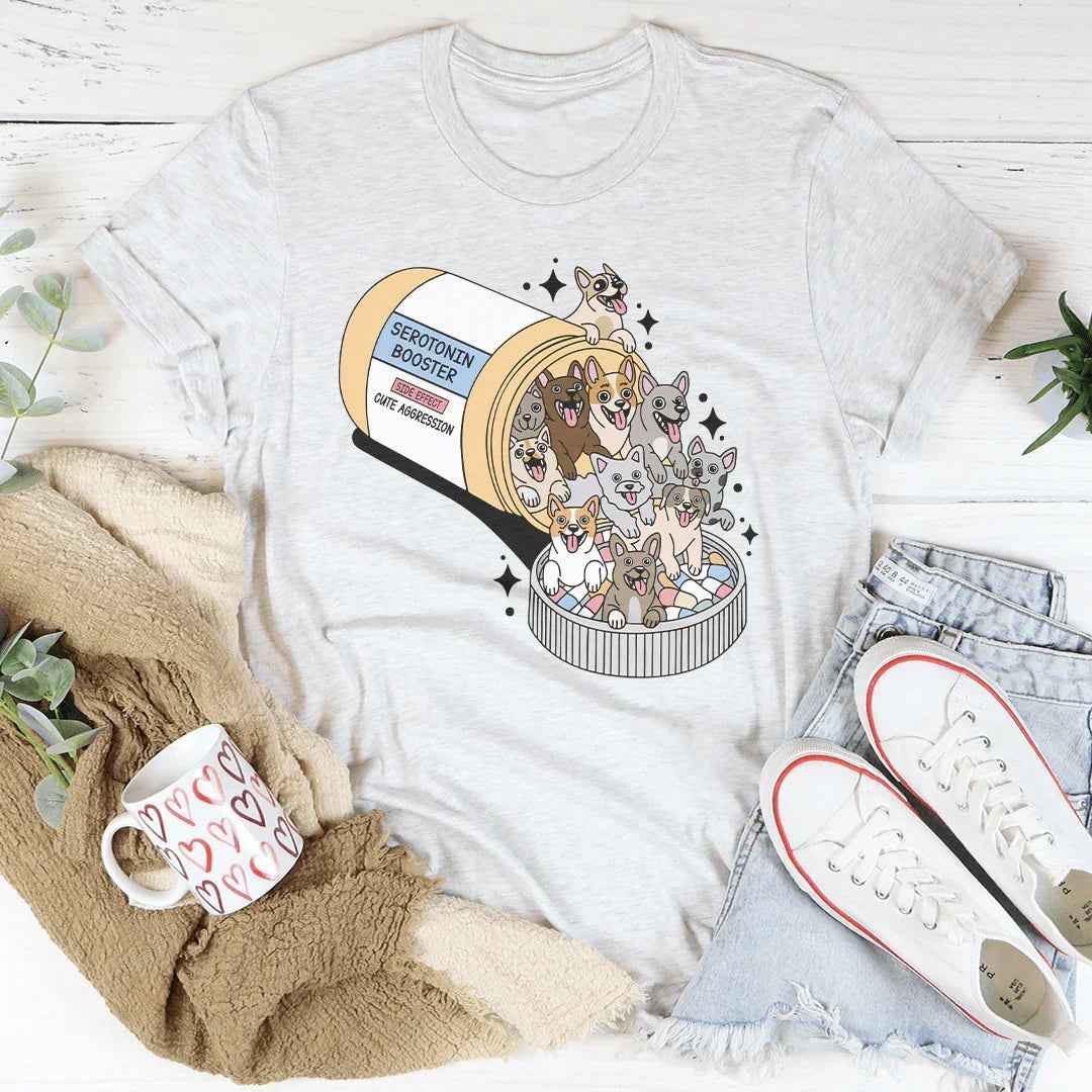 Dogs Happy Pills Tee