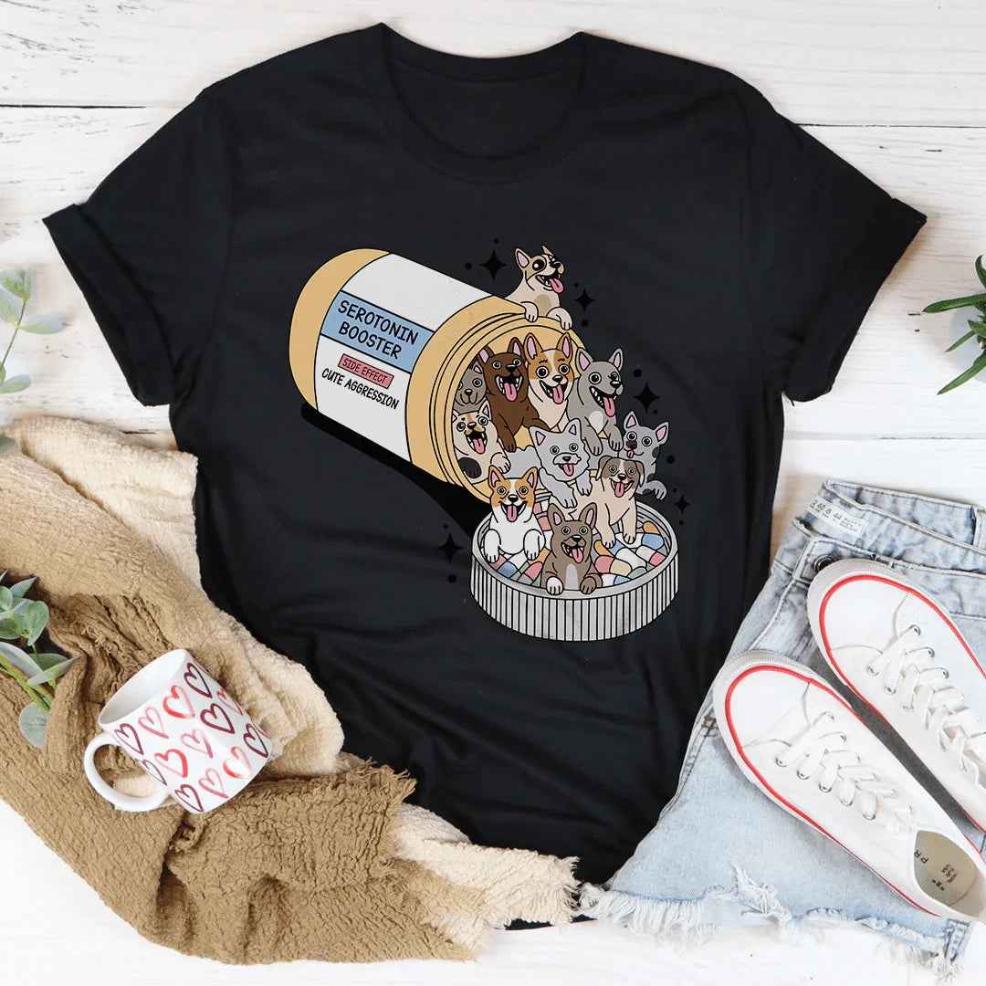 Dogs Happy Pills Tee