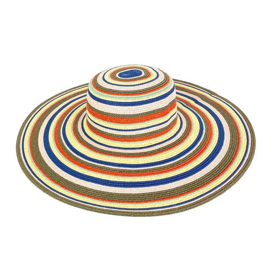 Peter Grimm Drew - Womens Wide Brim Straw Sun Hat