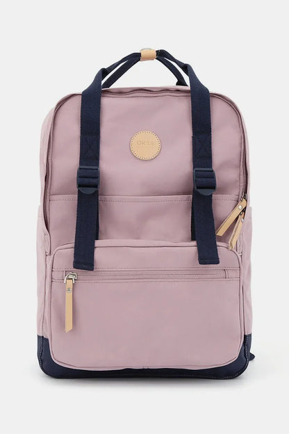 Himawari Waterproof Canvas Backpack With Side Pockets