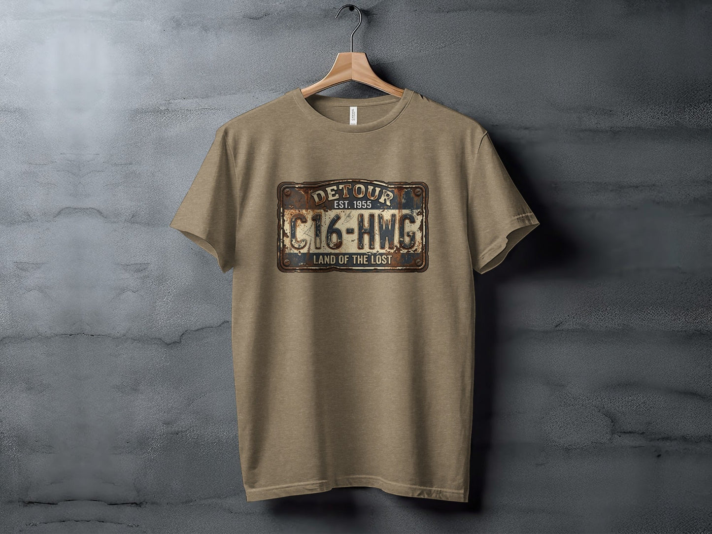Land of the Lost Detour Plate: The Explorer's Adventure Tee