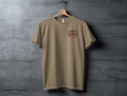 Scrappy Malone's Barstool Grand Prix Tee - Vintage Racing Humor