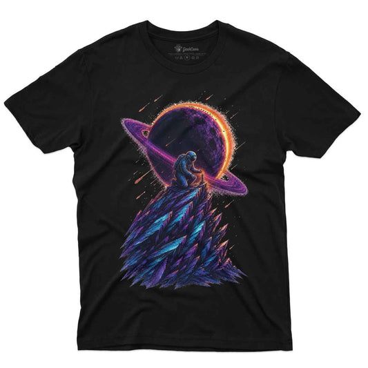 Saturn Ridge Astronaut Men’s Crew Neck Tee