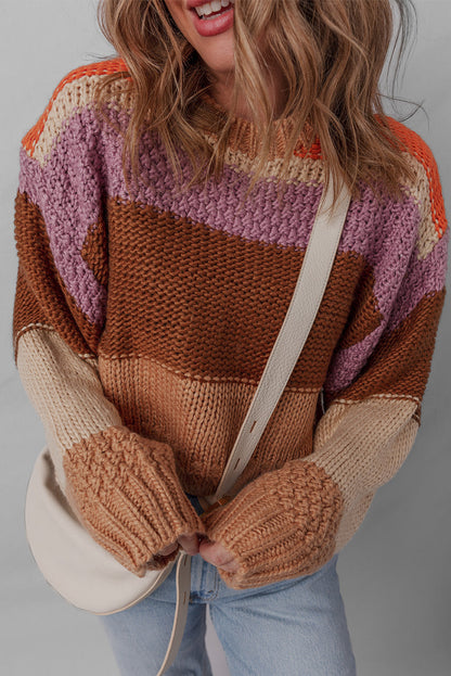 Lydia Cropped Knitted Sweater