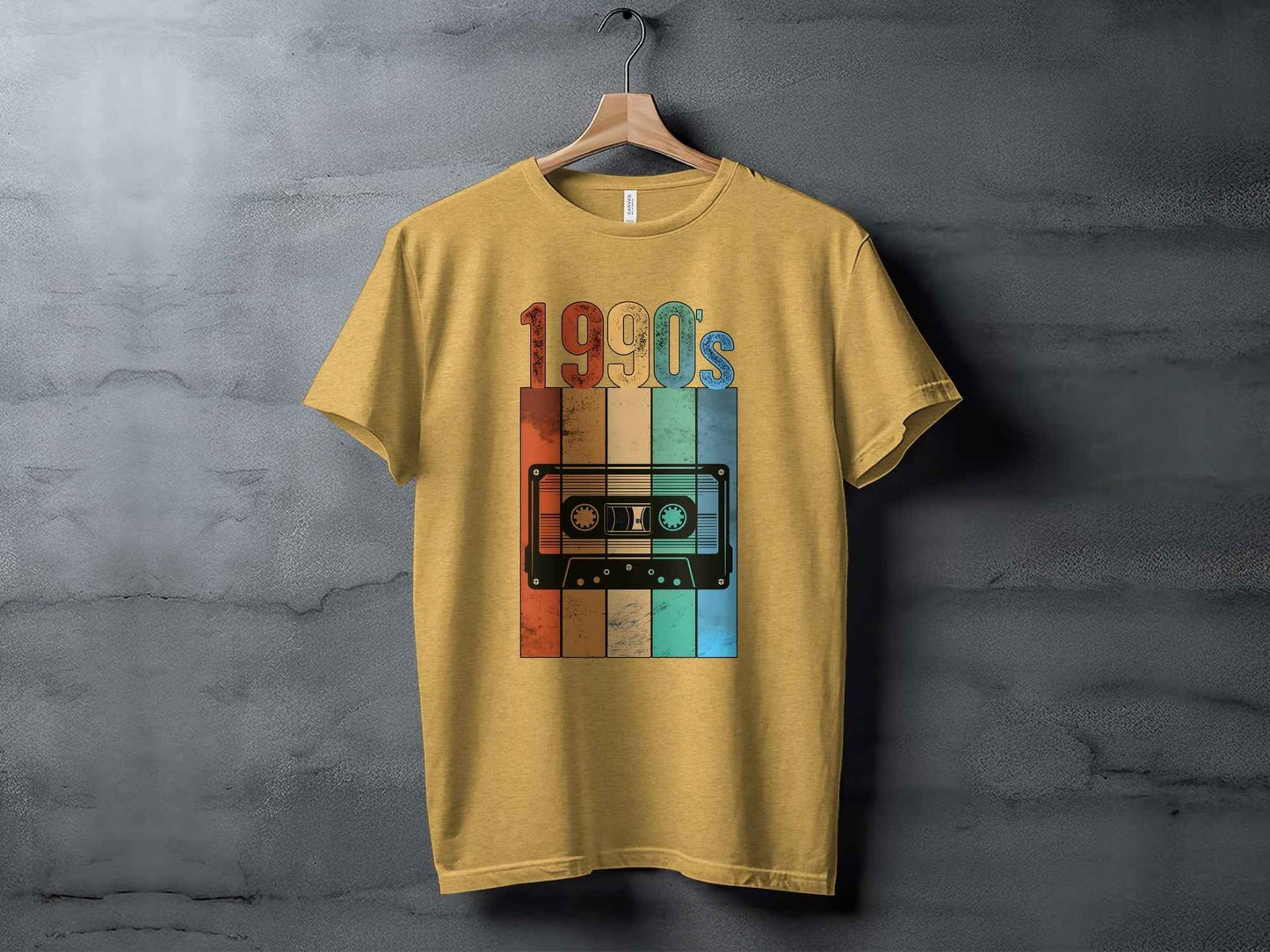 Vintage Cassette Tape with 1990s Design Retro T-Shirt