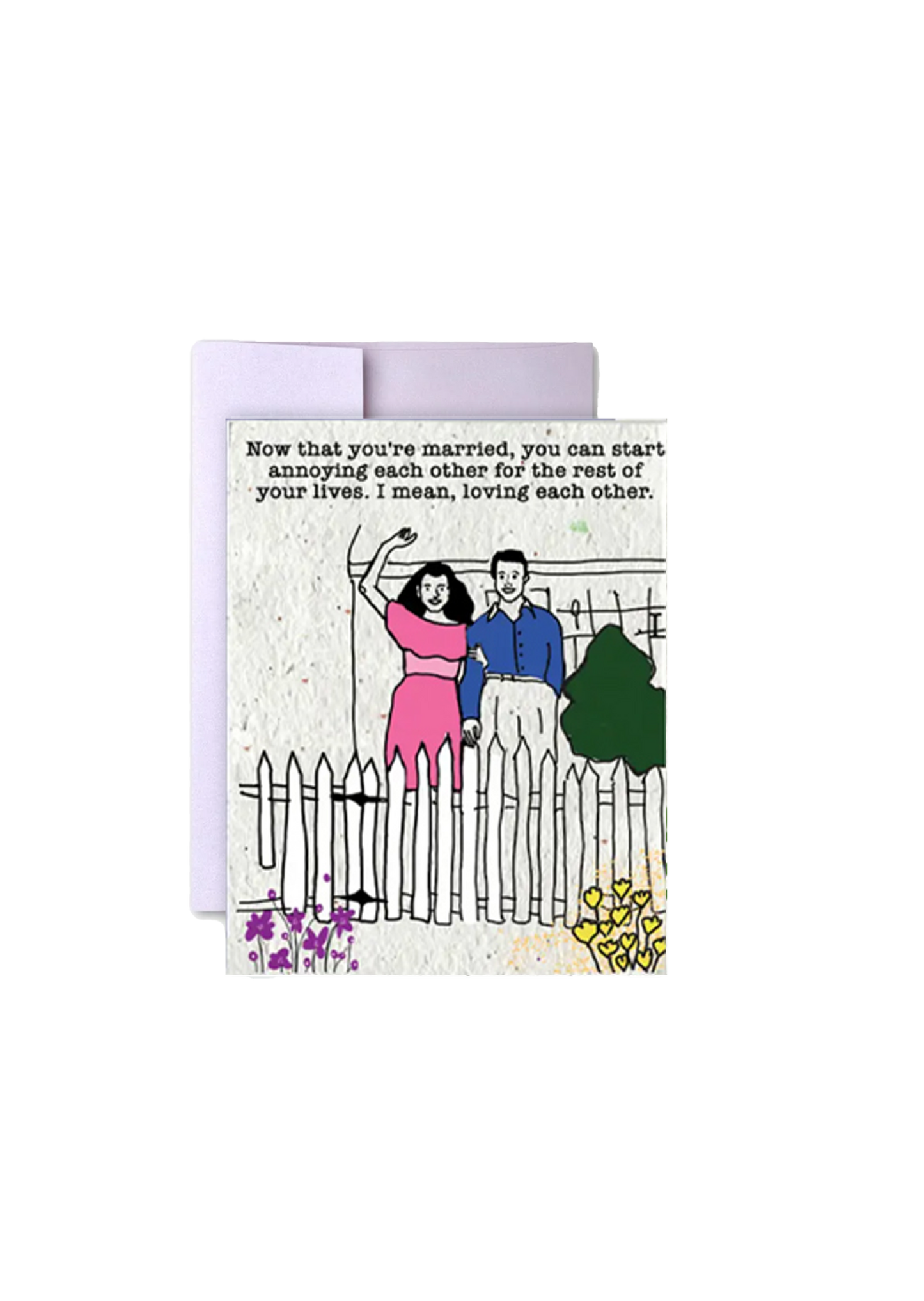 Endless Laughter Wildflower Seed Paper Card