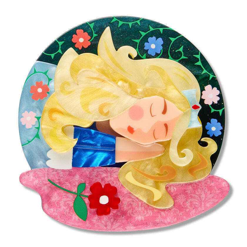 Beauty Sleep Brooch by Erstwilder x Pete Cromer
