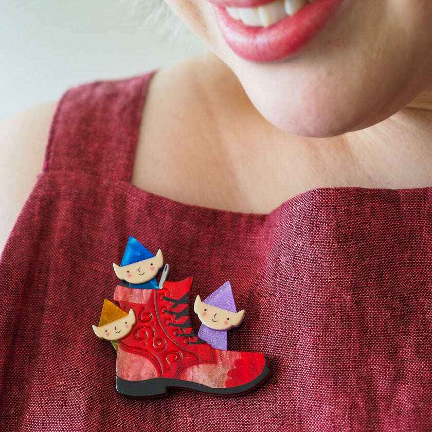 Business Acumen Brooch by Erstwilder x Pete Cromer