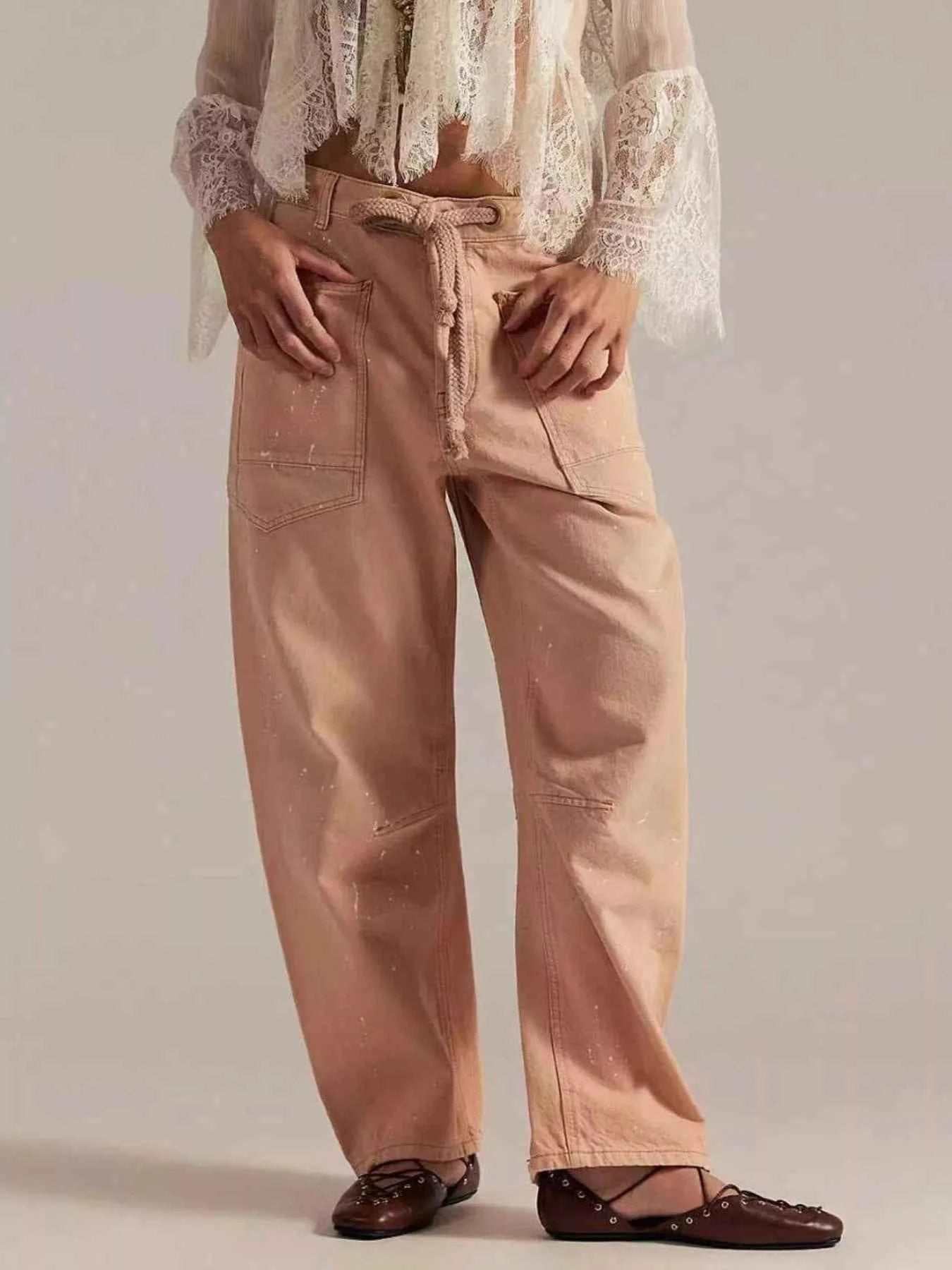 Washed Relaxed Fit Jeans
