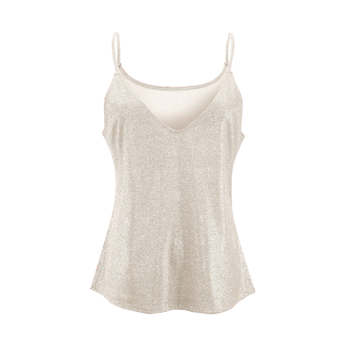Sequin V-Neck Cami