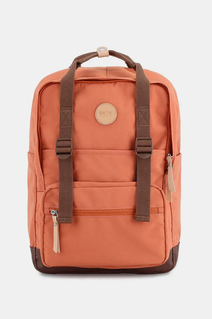 Himawari Waterproof Canvas Backpack With Side Pockets