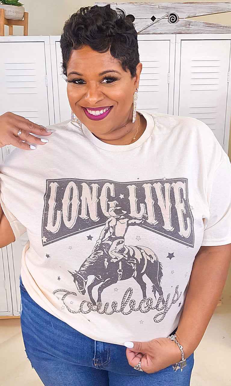 Long Live Cowboys Graphic Shirt