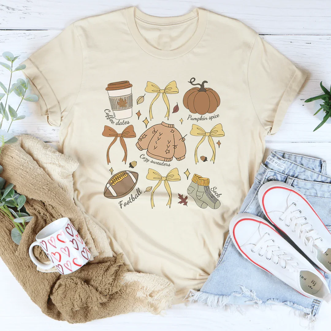 Fall Coquette Tee