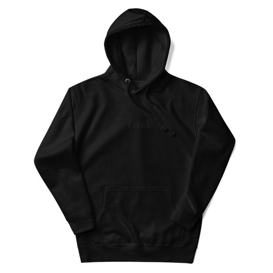 Feral Embroidered Hoodie