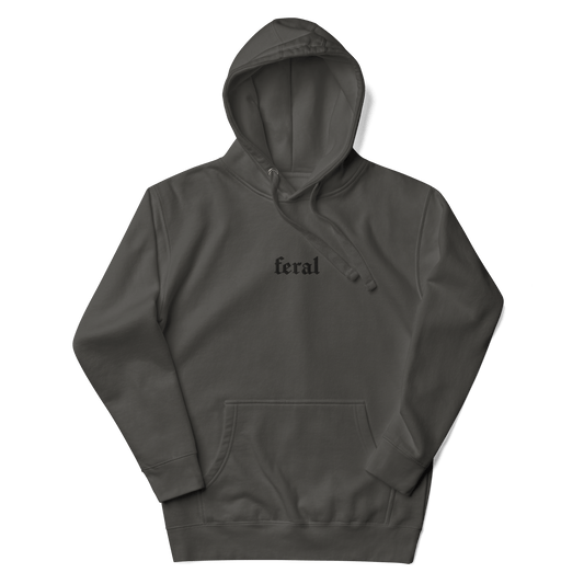 Feral Embroidered Hoodie