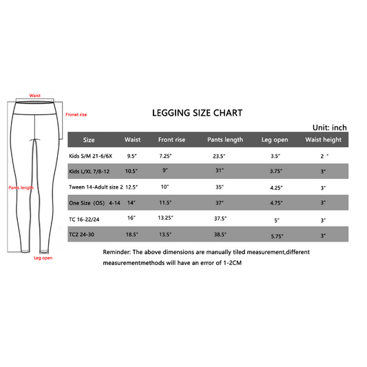 "Festive Feast" Buttery Soft Leggings by Lipstick & Chrome