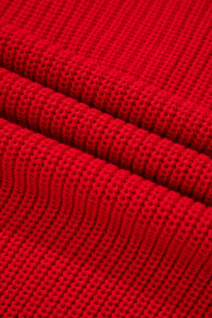 Evelyn Knit Drop Shoulder Sweater