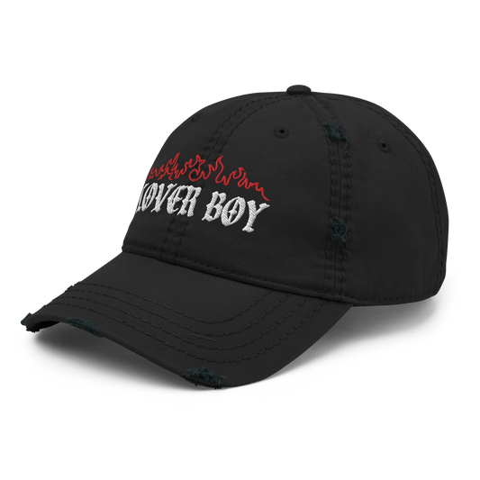 Flaming Lover Boy Distressed Dad Hat