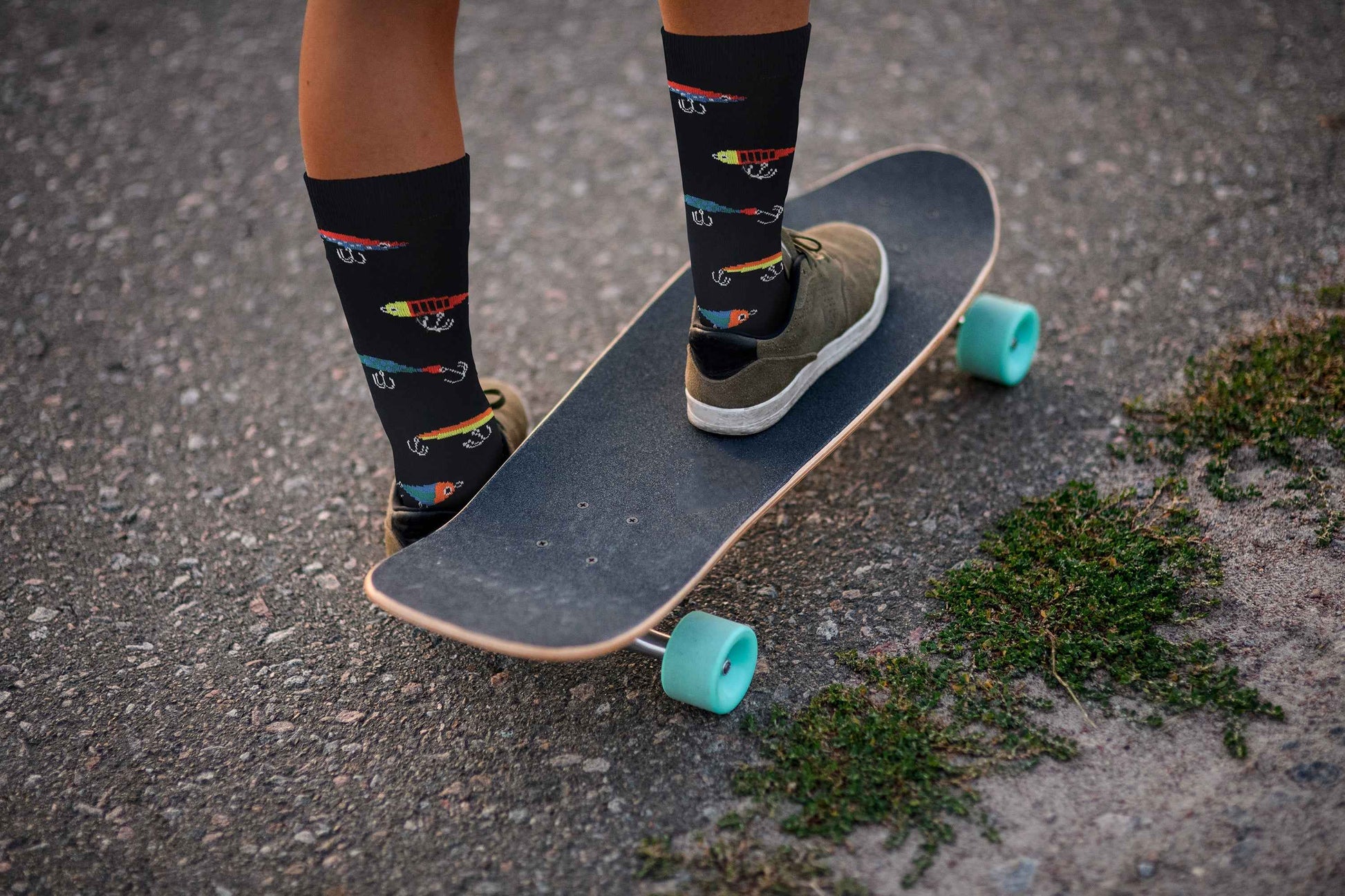 Fishing Lure Socks - Comfy Cotton for Men & Women