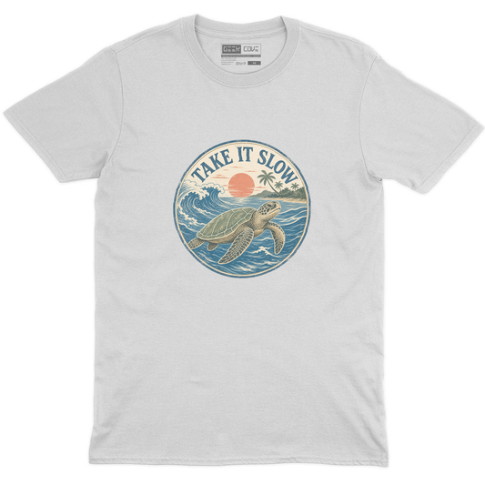 Take It Slow Crew Neck Tee