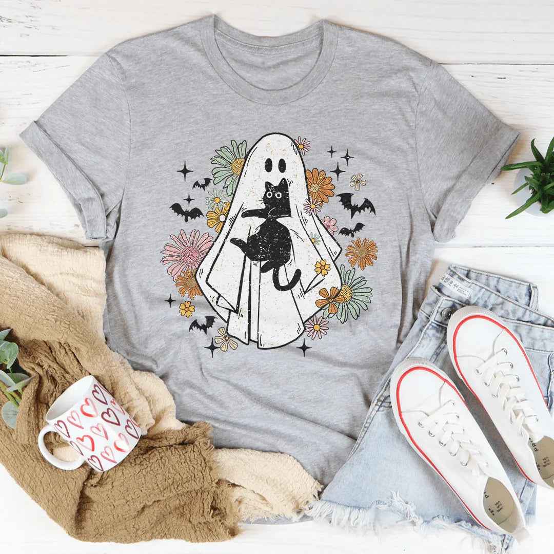 Ghost Black Cat Tee