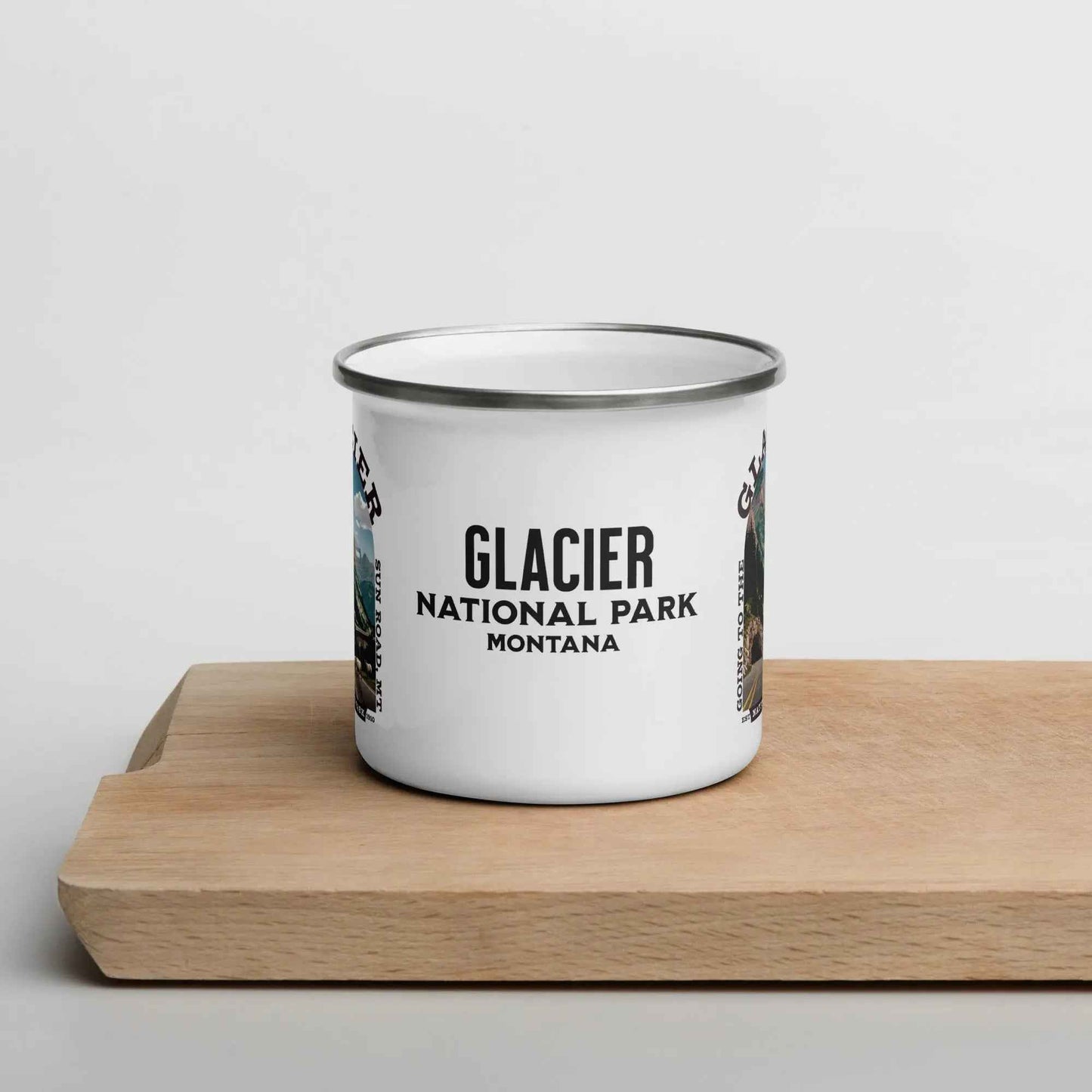Glacier National Park Camp Mug Going To The Sun