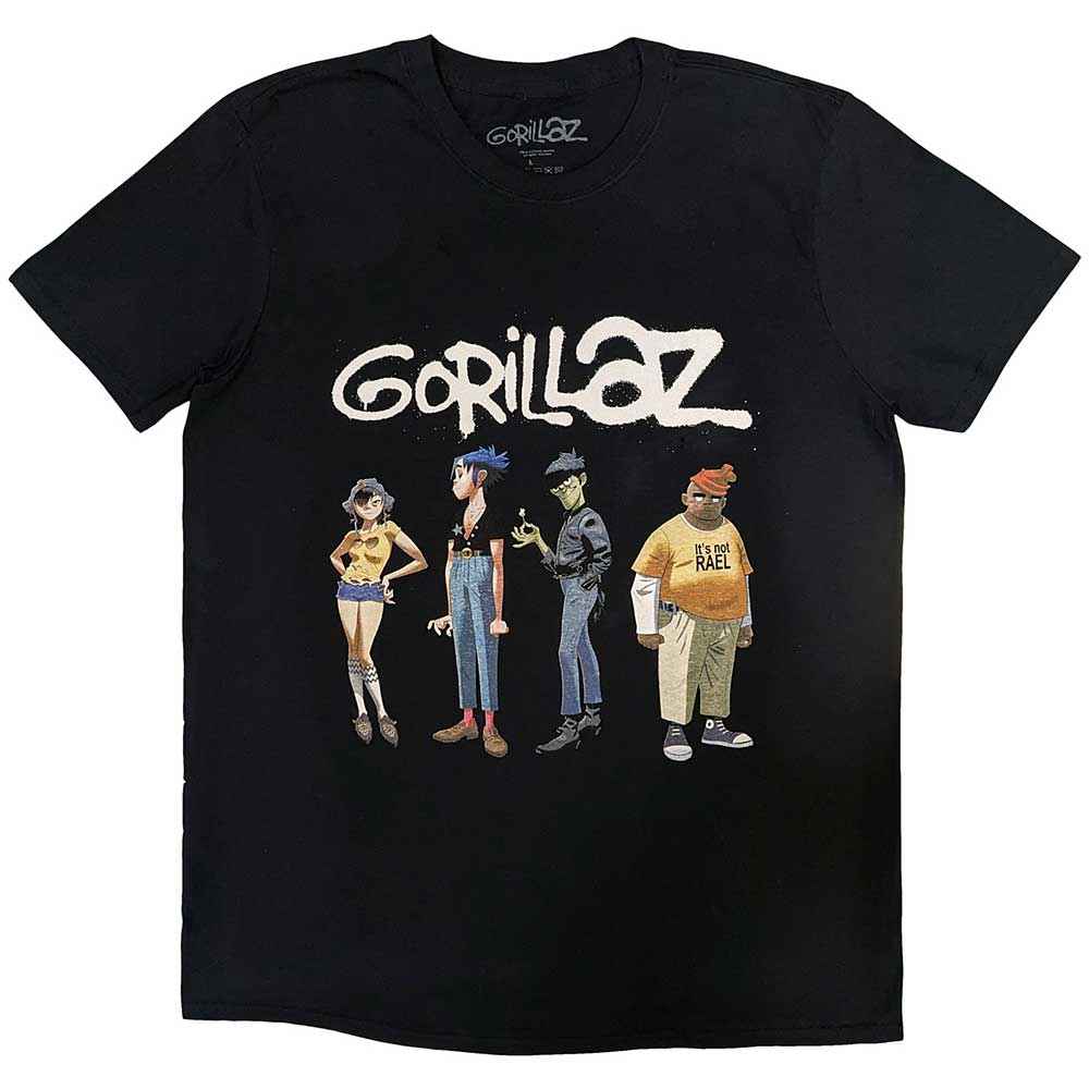 Gorillaz Spray Logo Group [T-Shirt]