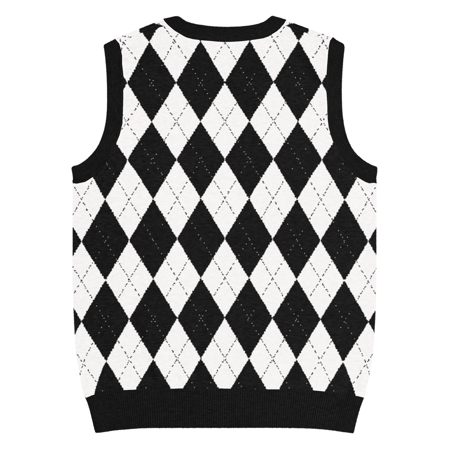 Carnival Chic Knit V-Neck Vest