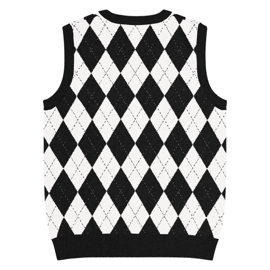 Carnival Chic Knit V-Neck Vest