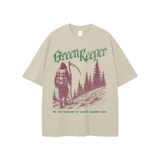 Green Keeper Grim Reaper Cotton Tee