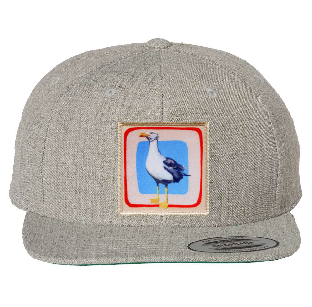 Heather Grey Snapback