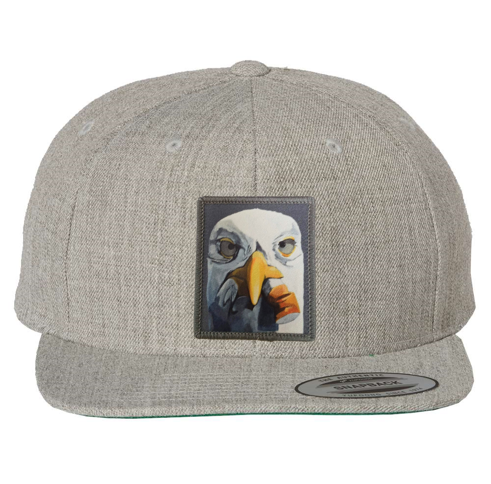 Heather Grey Snapback