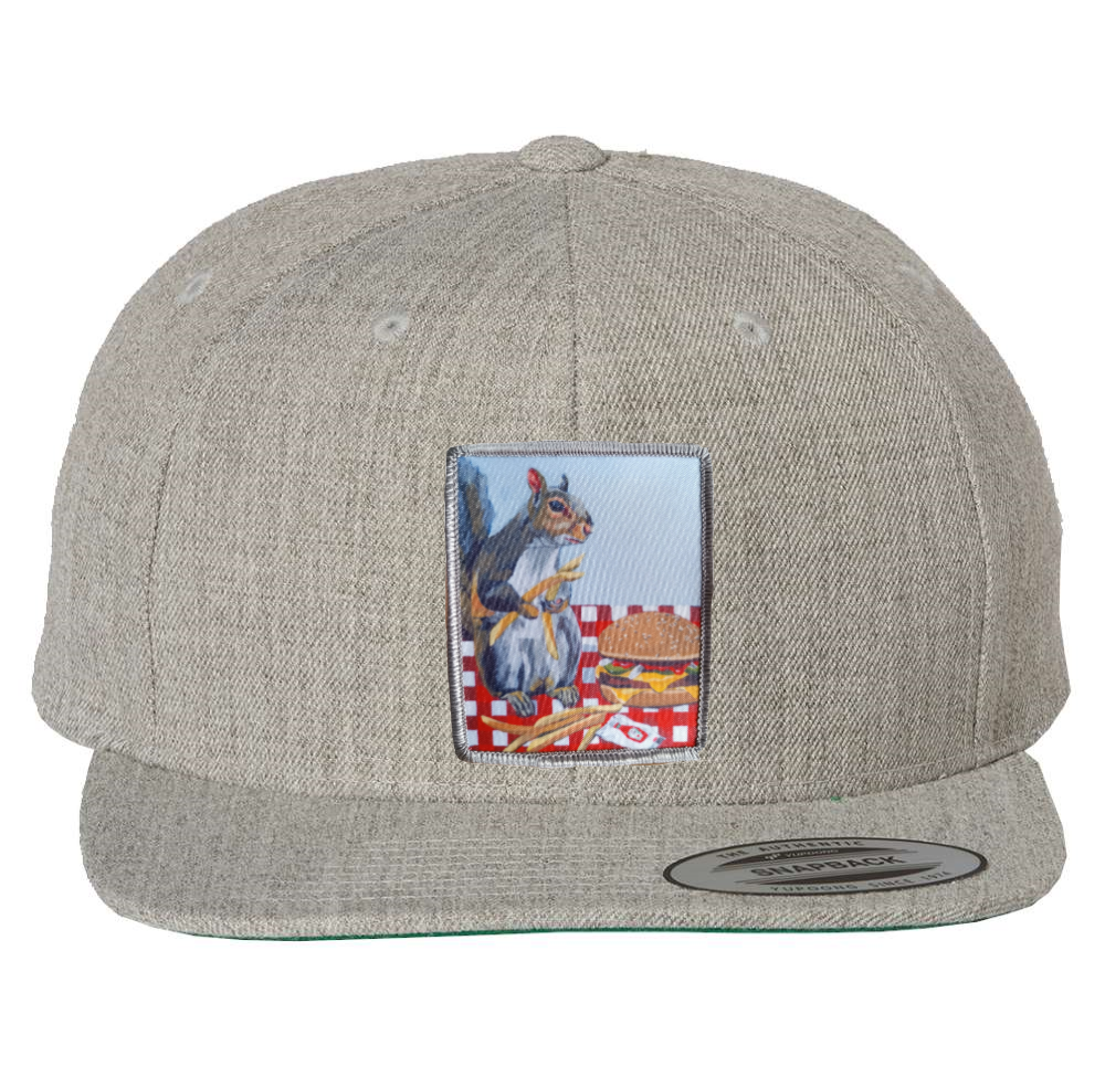 Heather Grey Snapback