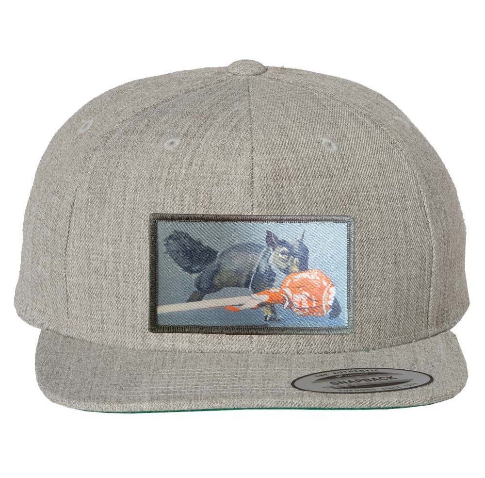 Heather Grey Snapback