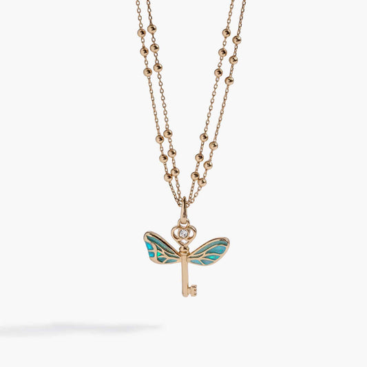 Harry Potter™ Flying Keys Necklace