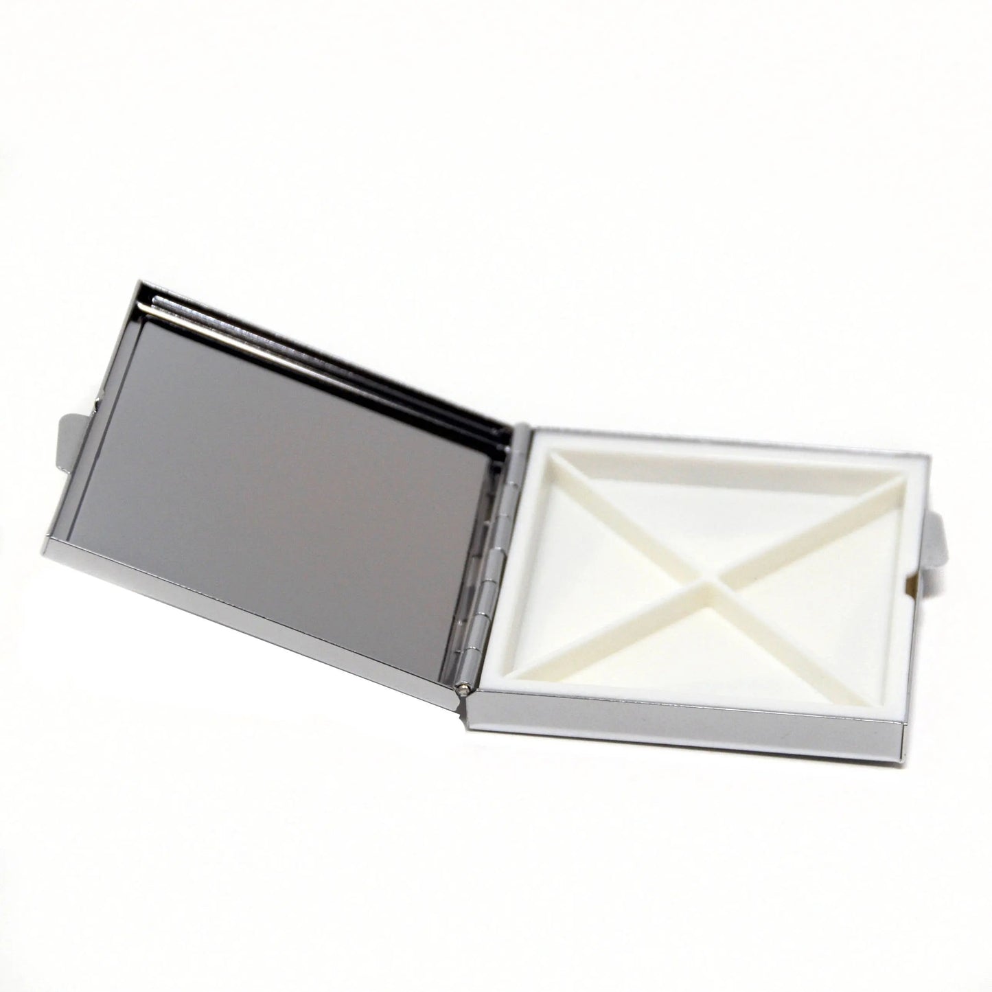 Library Card Pill Box  - Gift For Readers, Teachers, Librarians - Square Pill Case Checkout Card Library Book Due Date