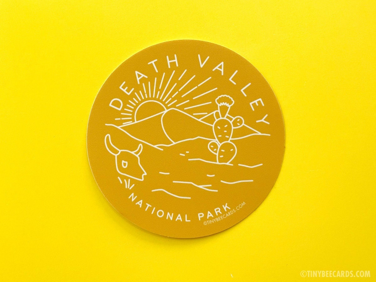 Death Valley National Park Vinyl Sticker