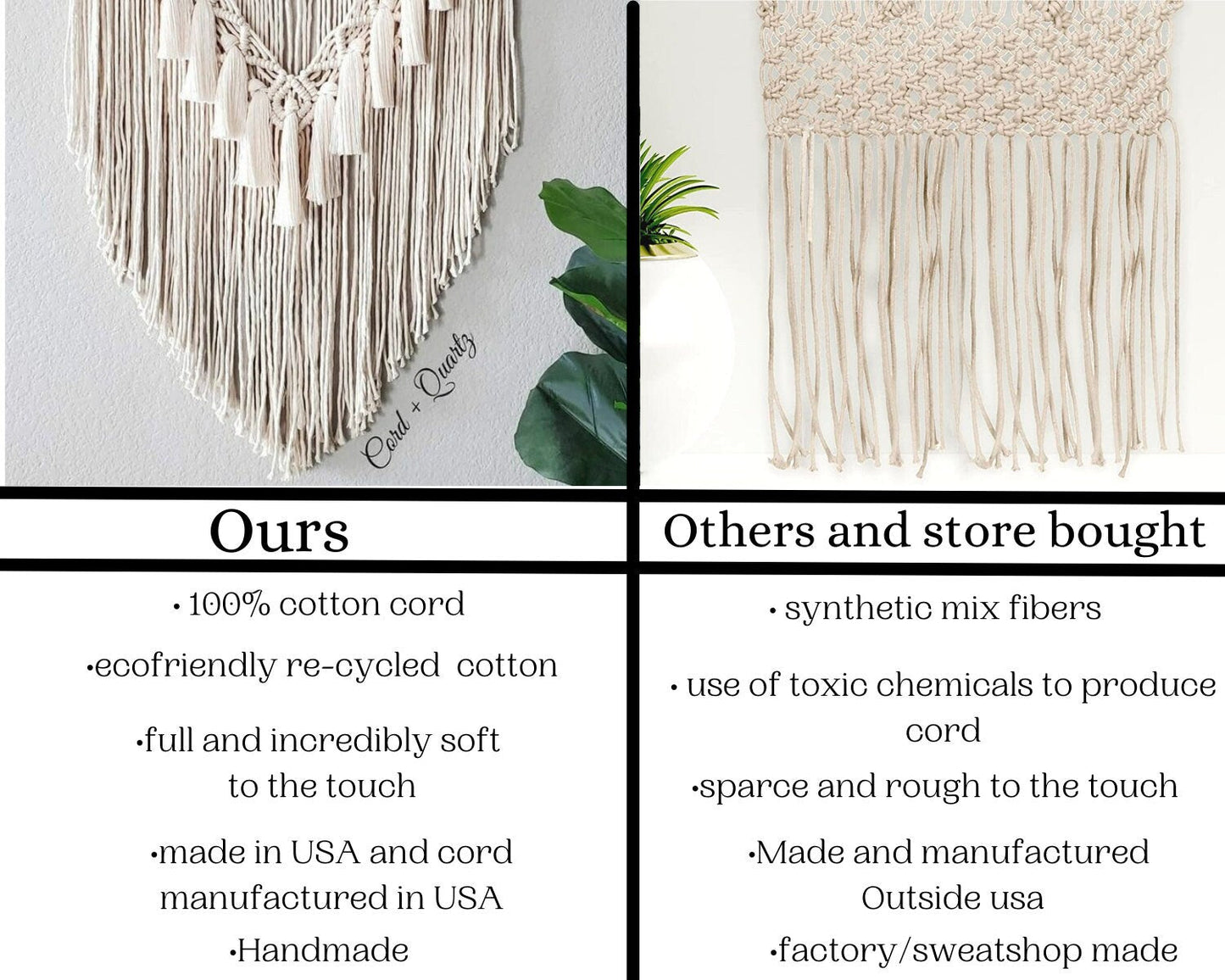 12x20 Macrame wall hanging. Made to order. 18 color choices.