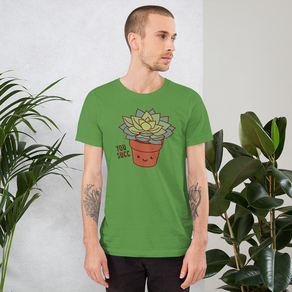 You Succ Succulent Plant Triblend Tee