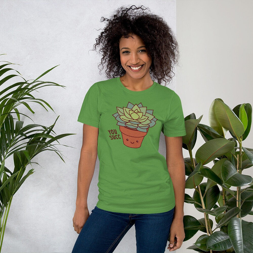 You Succ Succulent Plant Triblend Tee