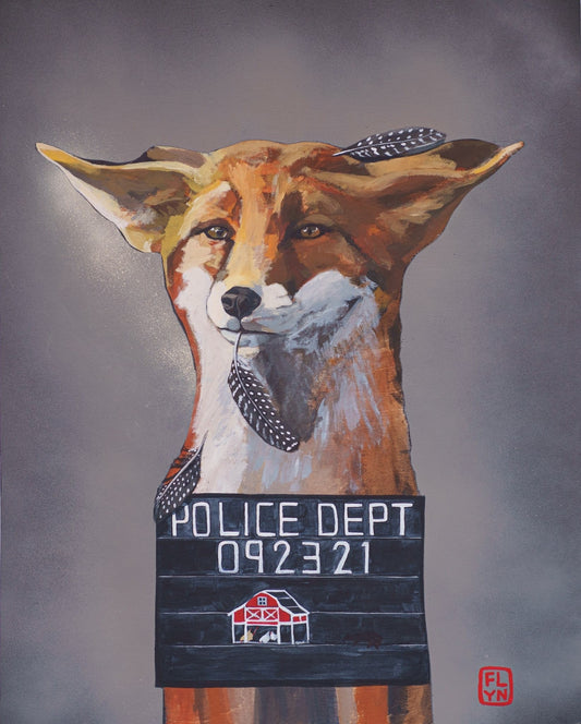 The Usual Suspects: Fox Sticker