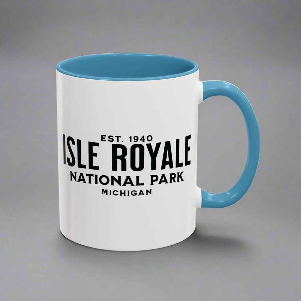 Isle Royal National Park Accent Mug