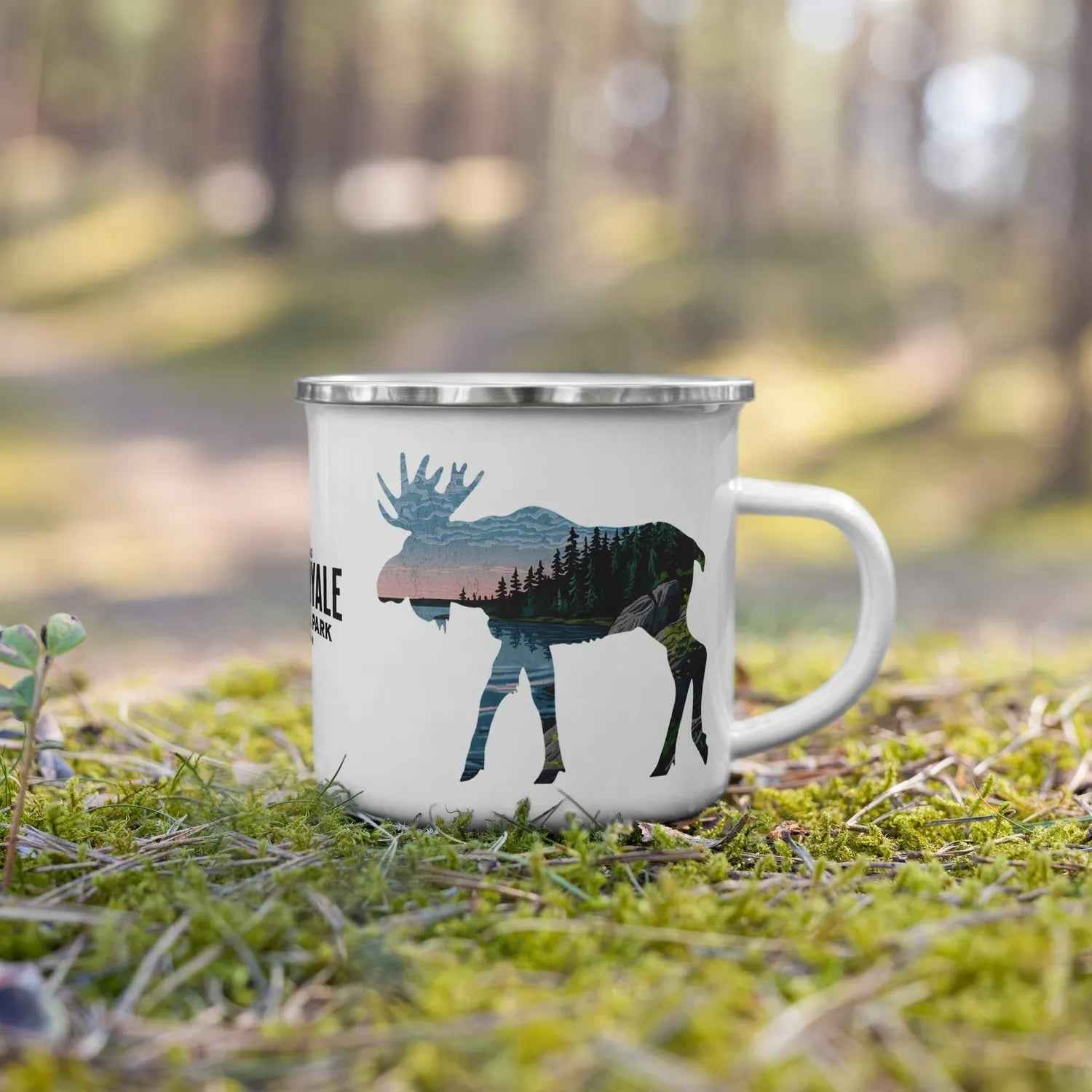 Isle Royale National Park Moose Camp Mug