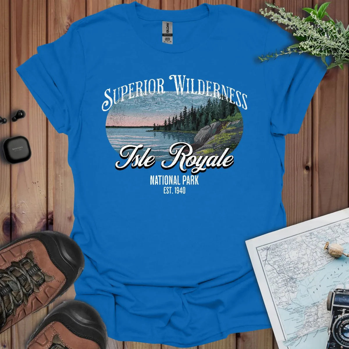 Isle Royale National Park T-Shirt Superior Wilderness