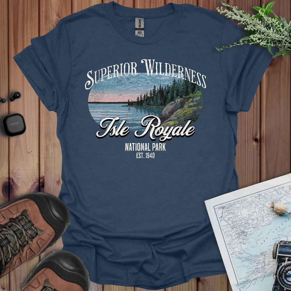 Isle Royale National Park T-Shirt Superior Wilderness