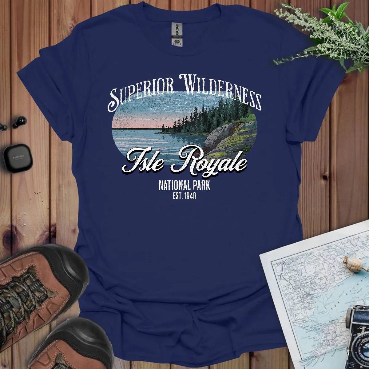 Isle Royale National Park T-Shirt Superior Wilderness